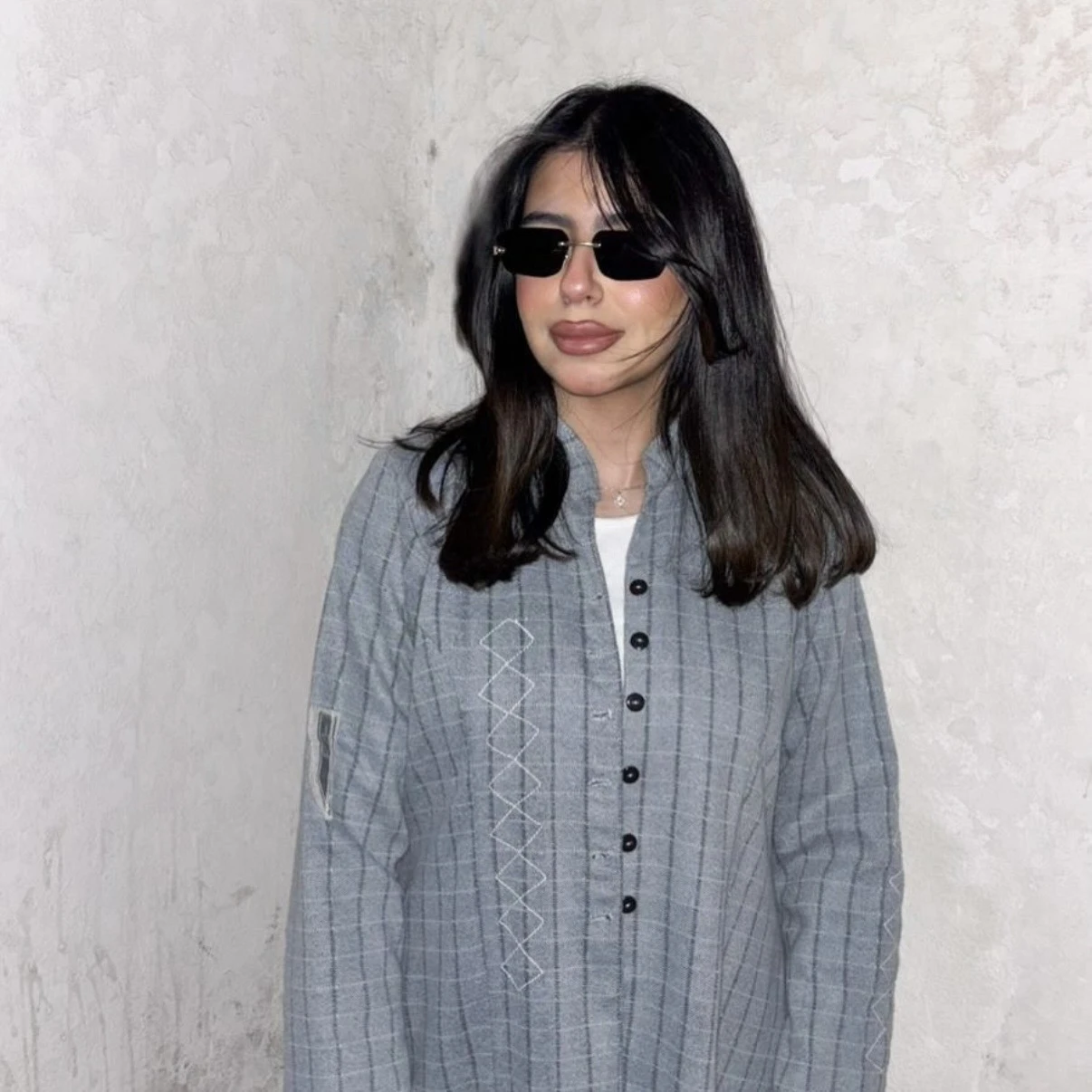 Winter Mist Abaya